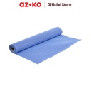 AZKO Krisfloor 1.2X1 mtr Alas Lantai Anti Slip Pvc Zigzag - Biru Muda Pvc Roll Mat Floor Karpet Gulung Lantai Anti Licin Keset Karet Kamar Mandi