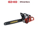 AZKO Krisbow 22 Inci Mesin Gergaji 58Cc - Merah Chain Saw Alat Potong Kayu Wood Cutting Tools Perlengkapan Alat Tukang
