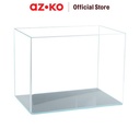 AZKO Fishland 56 ltr Aquarium Nano Bending Opc Tank Aquarium Aquascape Tempat Tinggal Hewan Laut Wadah Tempat Ikan Dekorasi Rumah