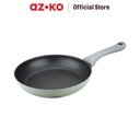 AZKO Kris 24 cm Linea Wajan Penggorengan - Hijau Frypan Pan Wok Anti Lengket Non Stick Teflon Penggoreng Alat Masak Perlengkapan Dapur