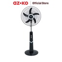 AZKO Krisbow Kipas Angin Berdiri Emergency Rechargeable Standing Fan Penyejuk Ruangan Kipas Lantai - 16 inci