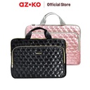 AZKO Passport Cartier Tas Laptop Tas Jinjing Selempang Laptop Laptop Bag Tempat Penyimpanan Notebook - Pink