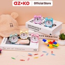 AZKO Ataru 5.8 cm Jam Weker Mini Mix Alarm Clock Waker Clock Jam Alarm Digital Dekorasi Kamar Tidur