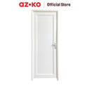 AZKO Maxb Pintu Kamar Mandi Upvc Waterproof Bathroom Door Pintu Anti Air Serbaguna Perlengkapan Rumah Tangga - Cokelat, Pintu Kanan