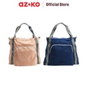 AZKO Passport Amber Tote Bag Tas Bahu Stylish Totebag Serbaguna Multifunctional Bag Tas Travel Praktis - Biru