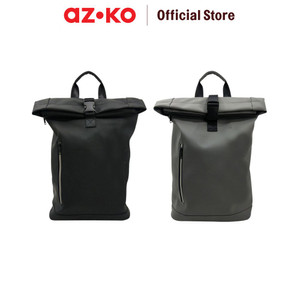 AZKO Passport Rocket Tas Ransel Adult Backpack Tas Punggung Dewasa Ransel Gendong Serbaguna - Abu-abu