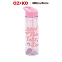 AZKO Smash 500 ml Good Botol Minum Glitter - Pink Water Drinking Bottle Botol Air Wadah Minuman Perlengkapan Minum Drinkware