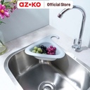 AZKO Stora Rak Saringan Wastawel Dapur Swan Pp - Abu-Abu Food Strainer Perlengkapan Dapur Tirisan Pencuci Buah Dan Sayur