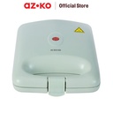 AZKO Kris Sandwich Maker 1 Slice - Hijau Matte Pembuat Roti Lapis Alat Pemanggang Cetakan Sandwich Anti Lengket Perlengkapan Dapur