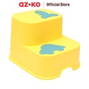 AZKO Kindla 24 cm Bangku Pijak 2 Step Traffic Light 8939 - Kuning Step Stool Bangku Mini Anti Slip Kursi Pijakan Serbaguna