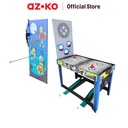 AZKO Berwyn Multi Game Table 5 In 1 Ah Bbt Drt Arc Glf Meja Permainan Multi Game Desk Table Table Sport Interactive Games