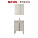 AZKO Fosa Set Kabinet Kamar Mandi Dcsc-2 Organizer Serbaguna Bathroom Cabinet Aksesoris Kamar Mandi Kompartemen Penyimpanan Alat Mandi