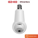 AZKO Krisbow Sync Smart Ip Camera Wifi Bulb Ptz Z9 3Mp Smart Cctv Kamera Pengawas Pintar Camera Pengintai Alat Keamanan Rumah Spy Cam