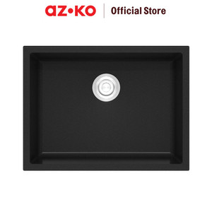 AZKO Acroz 60 cm Tempat Cuci Piringsingle Granite Wastafel Dapur Kitchen Sink Bak Tempat Cuci Piring Perlengkapan Dapur
