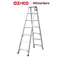 AZKO Krisbow Tangga Lipat Aluminium Basic 2 In1 Multifunction Household Ladder Peralatan Rumah Tangga Tangga Buka Tutup Foldable Ladder - 7 Steps (2.1 m)