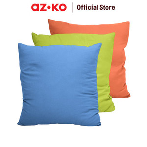 AZKO Sleeplite 40X40 Cm Bantal Sofa Cushion Sofa Aesthetic Bantal Dekorasi Sofa Polos Throw Pillow Couch - Oranye