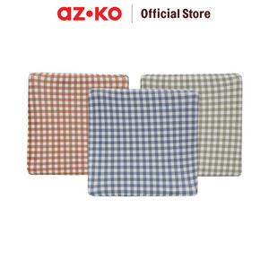 AZKO Forhom 40X40 Cm Bantal Alas Duduk Memory Foam Square Bantalan Kursi Bantal Dudukan Sit Pillow Chair Pad Chair Cushion - Hijau, Square