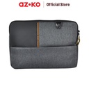 AZKO Passport Filson Tas Laptop - Abu-Abu Tas Jinjing Selempang Laptop Laptop Bag Tempat Penyimpanan Notebook