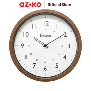 AZKO Arthome 30 cm Olsson Jam Dinding 13186 - Cokelat Wall Clock Jam Tembok Analog Aesthetic Dekorasi Rumah Hiasan Dinding