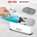 AZKO Stora Dispenser Sabun Cair & Cuci Piring Liquid Soap Container Tabung Tempat Sabun Serbaguna Aksesoris Kamar Mandi Perlengkapan Rumah Tangga - Dish