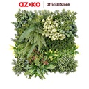 AZKO Cc Grass Rhea Rumput Artifisial Dinding Tumbuhan Buatan Artificial Wall Grass Tanaman Artificial Hiasan Rumput Tembok Sintetis - 50x150 (3 pcs)