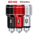 AZKO Otto Klase Charger Mobil Dengan Kabel 38 Watt Usb Car Charger Adaptor Pengisi Daya Mobil Peralatan Port Mobil - Lightning