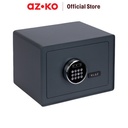 AZKO Klaz 35X25X25 cm Brankas Besi Face Id E13401E - Abu-Abu Steel Safe Lemari Brangkas Besi Safety Box Tempat Simpan Barang Berharga
