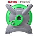 AZKO Krisbow 20 mtr Set Selang Air 1/2 Inci - Hijau/Abu-Abu Water Hose Hose Reel Peralatan Rumah Alat Siram Tanaman