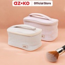 AZKO Ataru Tas Kosmestik Pu Tas Makeup Organizer Alat Dandan Storage Bag Pouch Kosmetik