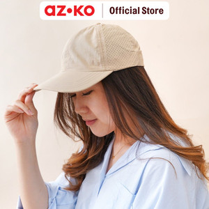 AZKO Ataru Topi Baseball Ponytail Nylon Aksesoris Kepala Baseball Cap Topi Stylish Unisex Serbaguna Fashionable Hat Aksesoris Fashion Pria Wanita