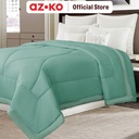 AZKO Sleeplite 150X200 cm Selimut Microfiber Summer Solid - Hijau Jungle Blanket Motif Kain Penghangat Tubuh Aksesoris Tempat Tidur Bedroom Accessories Perlengkapan Kamar Tidur