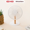 AZKO Ataru Kipas Angin Meja Rechargeable Dengan Led Light Wooden - Putih Kids Baseball Cap Aksesoris Kepala Kid Hat Topi Anak Anak Lucu Kacamata Hitam Eyewear Aksesoris Fashion Anak