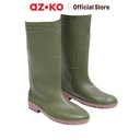 AZKO Krisbow Sepatu Boots Pengaman Srsb5K3L Safety Shoes Pengaman Kaki Perlengkapan Industri Peralatan Keamanan - Hijau, 43