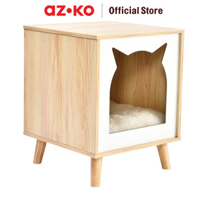 AZKO Paws N Tail Rumah Hewan Peliharaan Tempat Tinggal Anabul Pet House Kucing Anjing Perlengkapan Hewan Peliharaan - Cube