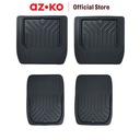 AZKO Otto Klasse Set 4 Pcs Karpet Mobil Pvc - Hitam Car Carpet Aksesoris Alas Interior Mobil Car Cabin Mat Perlengkapan Otomotif