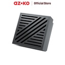AZKO Acroz Saringan Saluran Air Ss304 - Hitam Mat Floor Strainer Penyaring Lubang Pembuangan Air Kamar Mandi Bathroom Tools