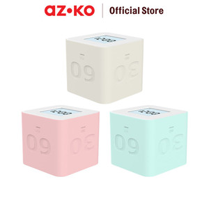 AZKO Arthome Jam Meja Dengan Timer 4 Fixed Flip Desk Clock Jam Digital Aesthetic Dekorasi Meja Hiasan Rumah Tempat Komersial - Hijau