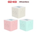 AZKO Arthome Jam Meja Dengan Timer 4 Fixed Flip Desk Clock Jam Digital Aesthetic Dekorasi Meja Hiasan Rumah Tempat Komersial - Hijau