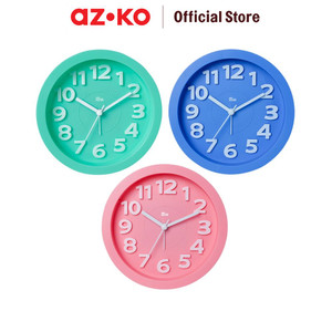 AZKO Arthome 15 cm Jam Weker Dom Alarm Clock Waker Clock Jam Alarm Analog Dekorasi Kamar Tidur - Pink