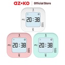 AZKO Arthome Jam Meja Dengan Timer 3 Fixed Flip Desk Clock Jam Digital Aesthetic Dekorasi Meja Hiasan Rumah Tempat Komersial - Pink