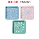 AZKO Arthome 15.1 cm Jam Weker Cub Alarm Clock Waker Clock Jam Alarm Analog Dekorasi Kamar Tidur - Biru