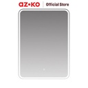 AZKO Acroz 80X60 cm Cermin Dinding Led Anti Fog Rectangle Cl140 Bathroom Wall Mirror Cermin Tembok Led Aksesori Kamar Mandi Furniture Rumah