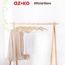 AZKO Stora 43x0.8x19.5 Cm Set 5 Pcs Hanger Kayu Laminated - Hanger Set3 (5)