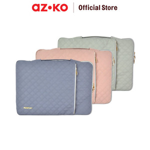 AZKO Passport Minji Tas Laptop Tas Jinjing Laptop Laptop Bag Tempat Penyimpanan Notebook - Biru