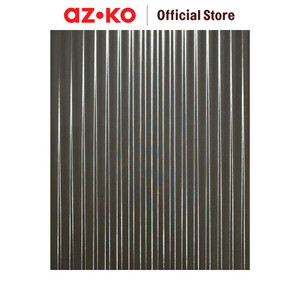 AZKO Forhom Stiker Kaca Statis Window Film Film Jendela Pengurang Cahaya Matahari Pelapis Kaca Jendela - Striped