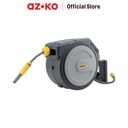 AZKO Krisbow 25 mtr Selang Air Autorewind 1/2 inci Garden Hose Reel Auto Rewind Selang Air Serbaguna Perlengkapan Taman Water Hose Outdoor