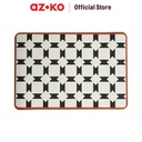 AZKO Forhom 60X40 cm Cruella Keset Kamar Mandi Diatomite Soft Bathmat Motif Kain Lap Kaki Toilet Bathroom Door Mat Alas Lantai