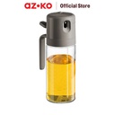 AZKO Kris 550 ml Botol Minyak P2 Oil Bottle Dispenser Wadah Minyak Kaca Dengan Handle Perlengkapan Dapur