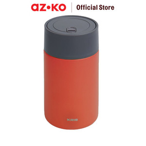 AZKO Kris 600 ml Daisy Wadah Makanan Thermal Lunch Box Food Grade Tempat Bekal Makanan Panas Wadah Makanan - Cokelat