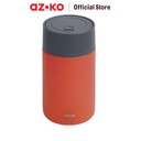 AZKO Kris 600 ml Daisy Wadah Makanan Thermal Lunch Box Food Grade Tempat Bekal Makanan Panas Wadah Makanan - Cokelat